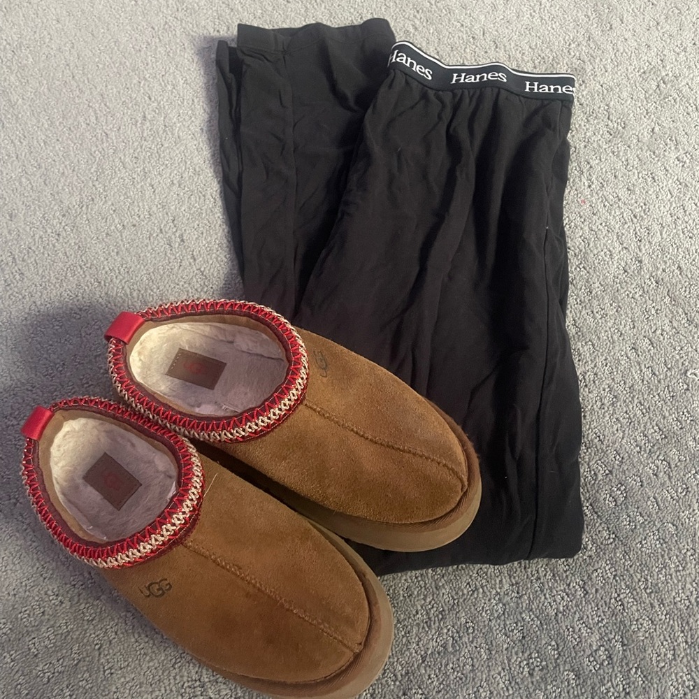 Hanes Black Pajama Pants
